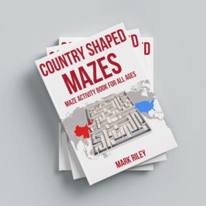 Country Shaped Mazes Book 1