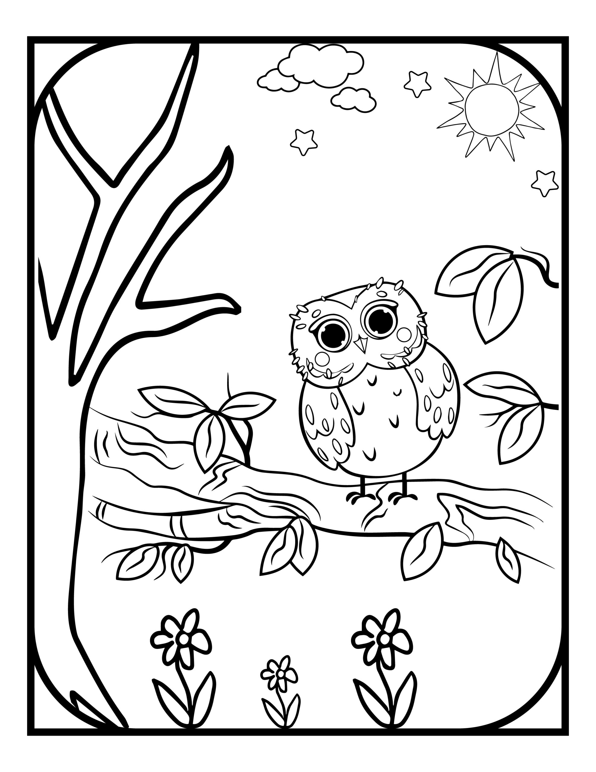 Birds Colouring Pages for Kids Volume 1